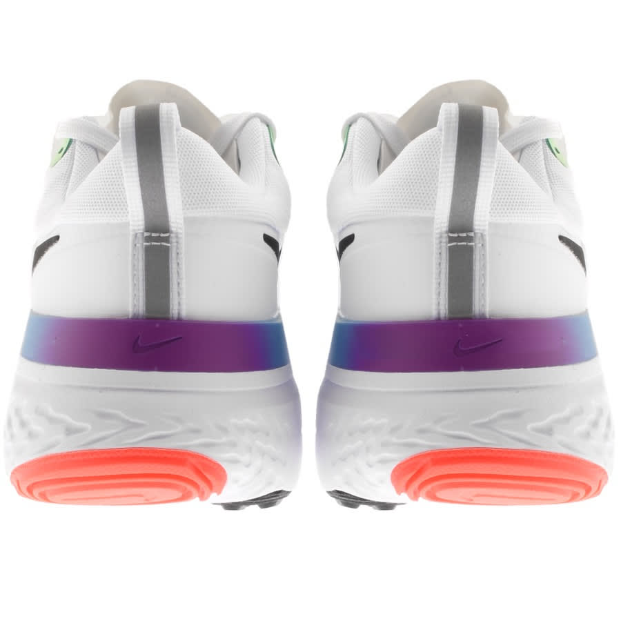 Alternative Image for ProductNike Training React Miler Trainers White2